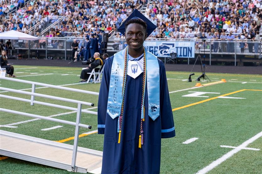 Students celebrate graduating